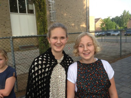 met de musical groep acht was ik samen met een vriendin oma, was super leuk om te doen